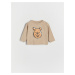 Reserved - Tričko s dlouhými rukávy Winnie the Pooh - Béžová