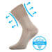 Boma Zdrav Unisex zdravotní ponožky - 3 páry BM000000627700101267 béžová