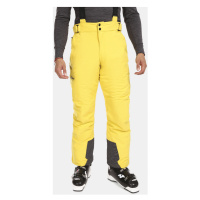 Kilpi Pánské lyžařské kalhoty MIMAS-M Žlutá