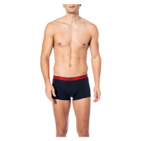 Boxerky 3pcs 111357 9P715 33035 červenotmavěmodrá - Emporio Armani