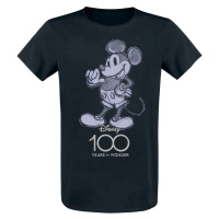 Mickey & Minnie Mouse 100 Years Of Wonder Tričko černá
