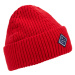 ČEPICE GANT UNISEX. COTTON RIB KNIT HAT RUBY RED