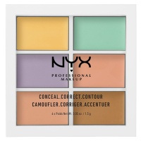 NYX Professional Makeup Color Correcting Palette Konturování 1.5 g