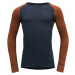 Devold Duo Active Merino 205 Shirt Man Flame/Ink Termoprádlo