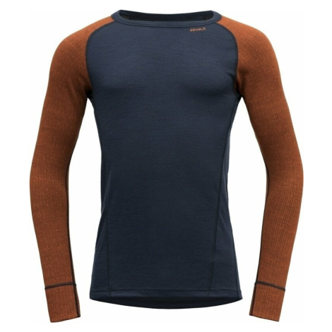 Devold Duo Active Merino 205 Shirt Man Flame/Ink Termoprádlo