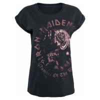 Iron Maiden Number Of The Beast Dámské tričko černá/použitý vzhled