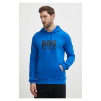 Bavlněná mikina Helly Hansen HH LOGO HOODIE pánská, s kapucí, s aplikací, 33977