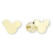 Brilio Stylové náušnice ze žlutého zlata Mickey Mouse 231 001 00656 00