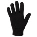 Lotto ELIS Dámské pletené rukavice, černá, veľkosť