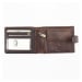 Pánská kožená peněženka EL FORREST 892-22 RFID hnědá