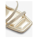 Dámské sandály na vysokém podpatku ve zlaté barvě ALDO Adrocan Mix Mat