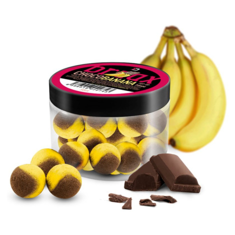 Delphin Plovoucí Nástraha BreaX POP 16mm 50g - Čokoláda-Banán / Hnědá-Žlutá