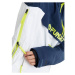 FUNDANGO BURNABY LOGO ANORAK Pánská lyžařská/snowboardová bunda, bílá, velikost