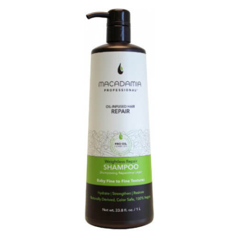 Macadamia Lehký hydratační šampon pro všechny typy vlasů Weightless Repair (Shampoo) 300 ml Macadamia Natural Oil