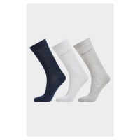 PONOŽKY 3-PACK GANT TONAL LOGO RIB SOCKS 3-PACK modrá