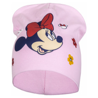 Minnie Mouse - licence Dívčí čepice - Minnie Mouse 036, světle růžová Barva: Růžová světlejší