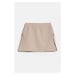 Sukně karl lagerfeld jeans klj pleated cargo skirt whitecap gray