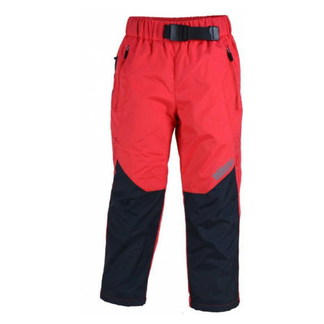 kalhoty sportovní s fleezem outdoorové, Pidilidi, PD1028-08, červená - | 13let