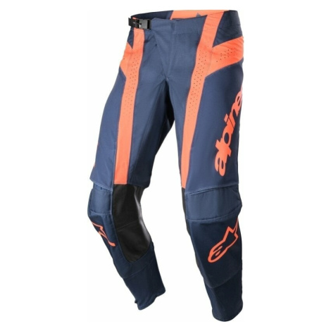 Alpinestars Techstar Arch Pants Night Navy/Hot Orange Motokrosové kalhoty