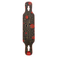 Switch Longboard Twin 41 freestyle Swirl deck top