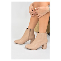 Fox Shoes Women's Tan Leather Boots