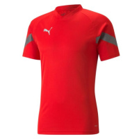 Puma TEAMFINAL TRAINING JERSEY TEE Pánské sportovní triko, červená, velikost