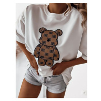 Oversized tričko s medvedíkom VICENZA