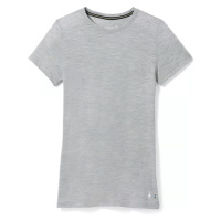 Smartwool W MERINO SHORT SLEEVE TEE light gray heather