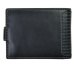 SEGALI Pánská kožená peněženka 2572665005C černá