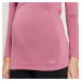 MP dámské těhotenské bezešvé triko s dlouhým rukávem – lila