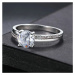 Victoria Filippi Pozlacený prsten se zirkony Robertino P-R486/56 Stříbrná