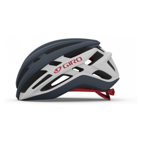 Pánská cyklistická helma Giro Agilis Matte Portaro Grey/White/Red