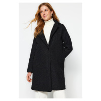 Trendyol Black Boucle Coat