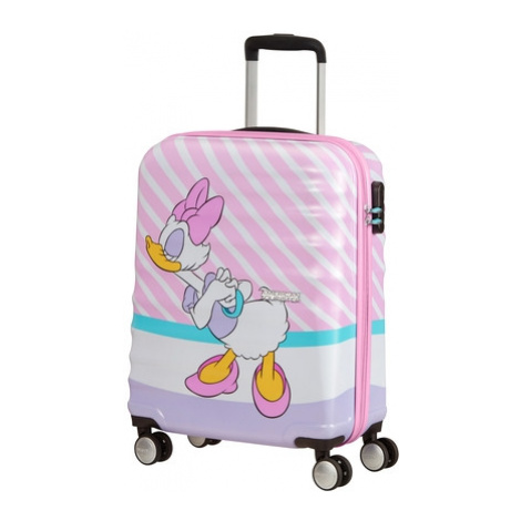 AT Dětský kufr Wavebreaker Disney Spinner 55/20 Cabin Daisy Pink Kiss, 40 x 20 x 55 (85667/8660) American Tourister