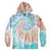 Dc shoes dámská mikina Dazed Gossamer Pink Tie Dye | Růžová