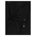 Černé pánské vlněné kalhoty Marks & Spencer