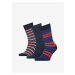 Tommy Hilfiger Socks - TH MEN SOCK 3P GIFTBOX TOMMY blue