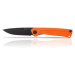 Zavírací nůž Z200 G10 Liner Lock ANV® - barva rukojeti: oranžová, DLC černá čepel