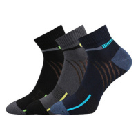 Boma Piki 47 Unisex vzorované ponožky - 3 páry BM000000583000105603 mix