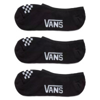VANS 3 PACK - kotníkové ponožky CLASSIC CANOODLE Black/White