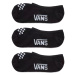 VANS 3 PACK - kotníkové ponožky CLASSIC CANOODLE Black/White