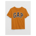 Oranžové klučičí tričko s logem GAP