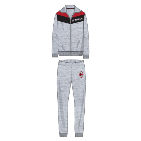 AC Milan pánské pyžamo Long grey