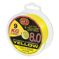 Wft splétaná šňůra kg 8.0 žlutá - 150 m - 0,10 mm - 13 kg