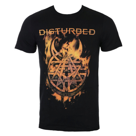 Tričko metal pánské Disturbed - Burning Belief - ROCK OFF - DISTTS04MB