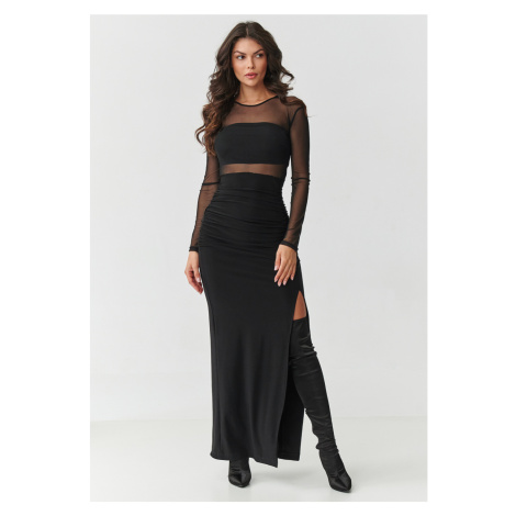 Dlouhé šaty model 218306 Makadamia