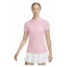 Nike Dri-Fit Victory Womens Golf Polo Medium Soft Pink/Black