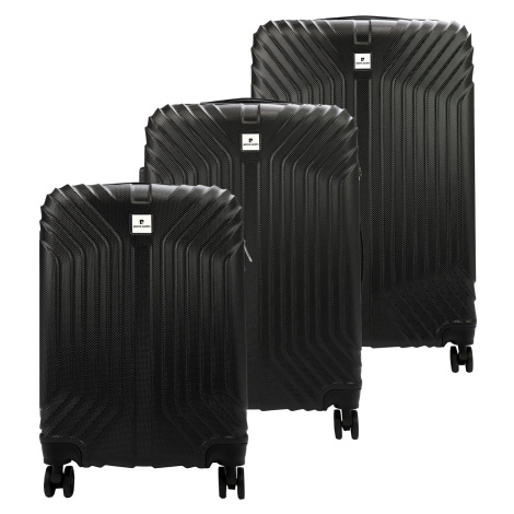 Sada cestovních kufrů Pierre Cardin MED10 x3 Z černá