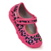 Befado Jr BEF1G pantofle na suchý zip maskáčové růžové
