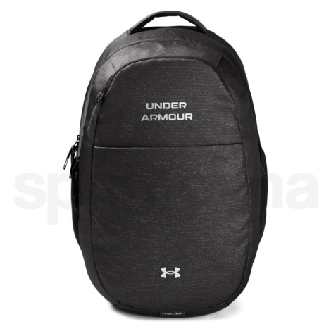 Under Armour Hustle Signature Storm Backpack-GRY - jet gray